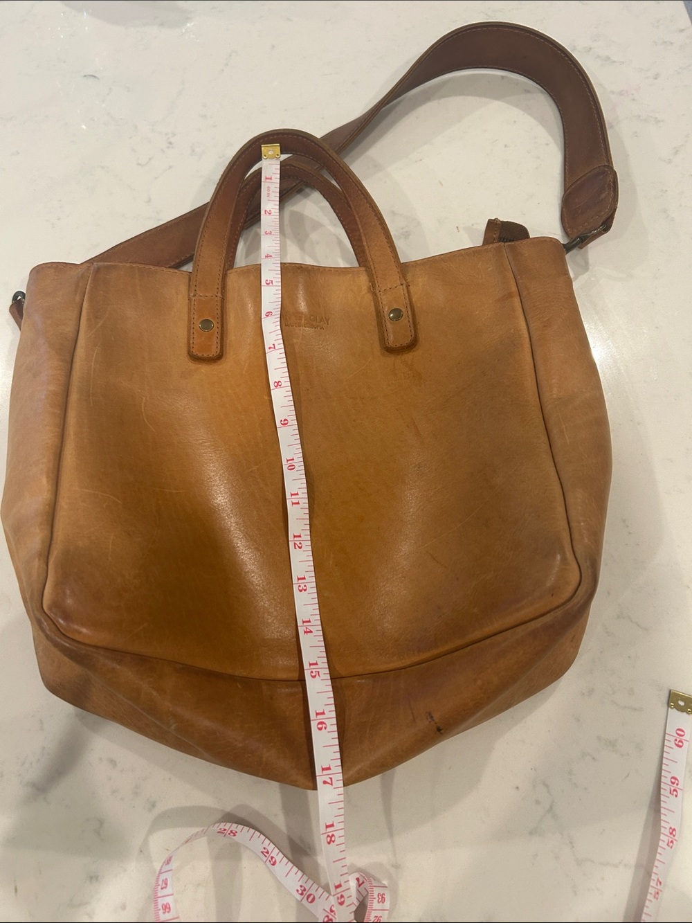 Parker Tan Leather purse - Picture 7 of 8